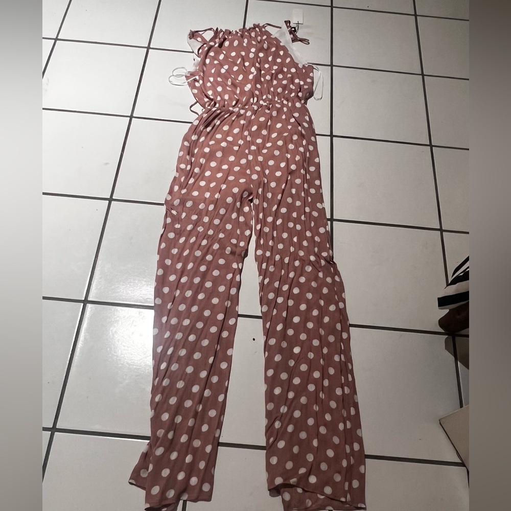 Polk a dot jumpsuit